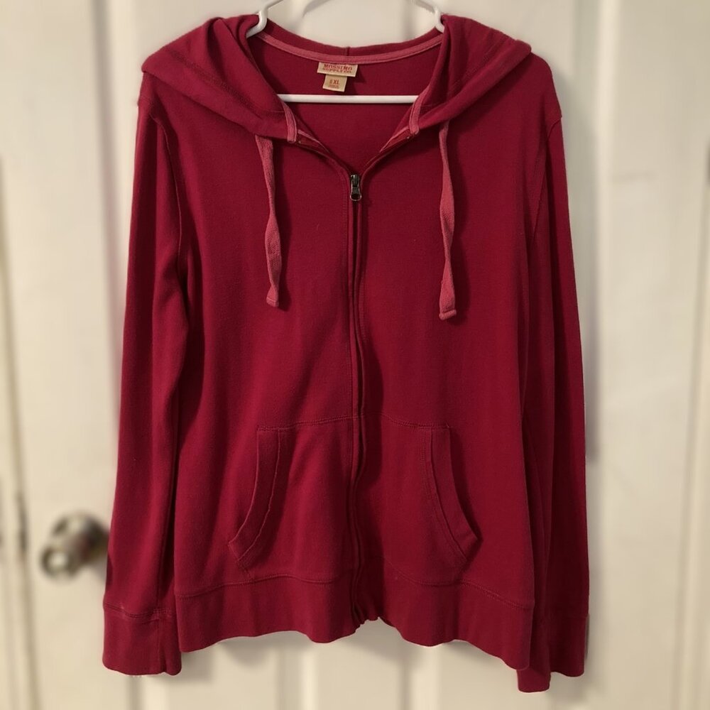 ⭐️ 3/$13 Pink Mossimo Supply Co. Zipper Jacket - Size XL